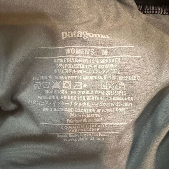 Patagonia black and gray morning glory dress size medium - Picture 7 of 7